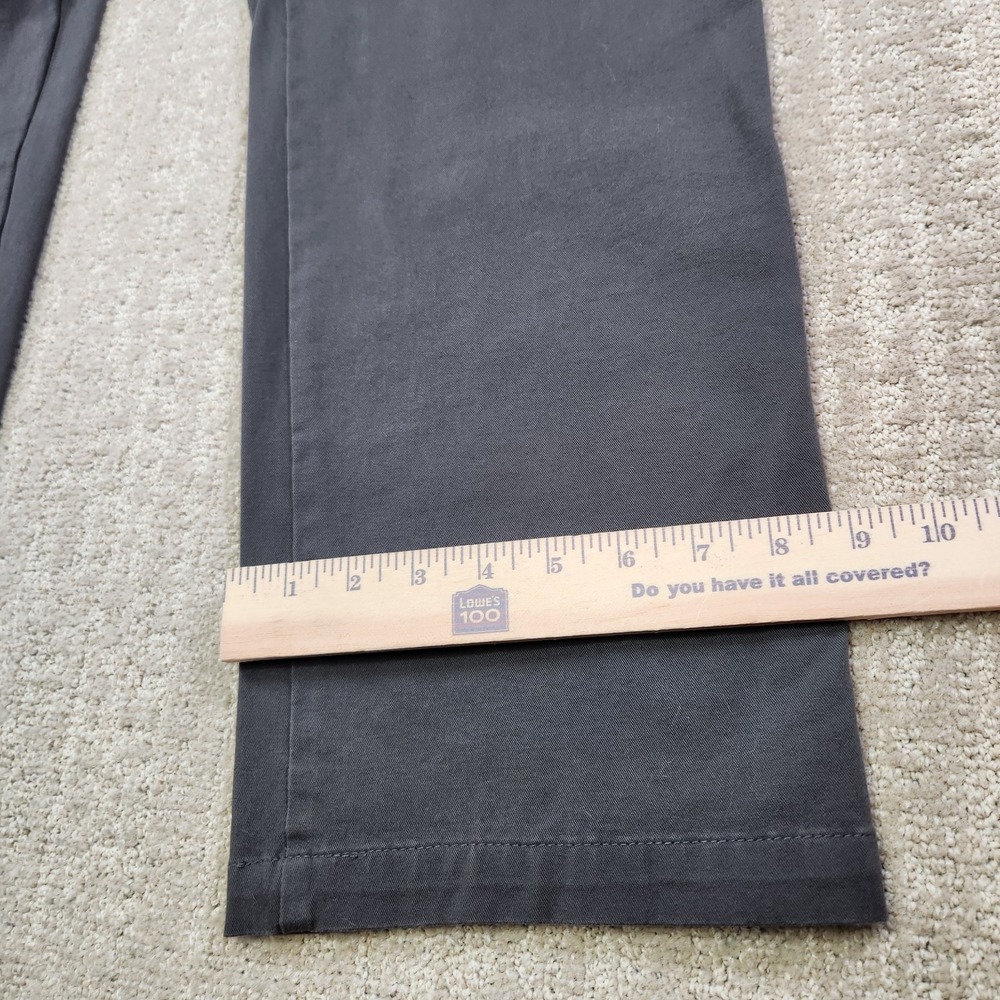 Dockers Pants Men 32x30 Gray Straight Fit Chino Elastic Waist Stretch - Picture 7 of 12